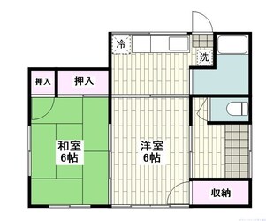 西八幡1丁目貸家の物件間取画像